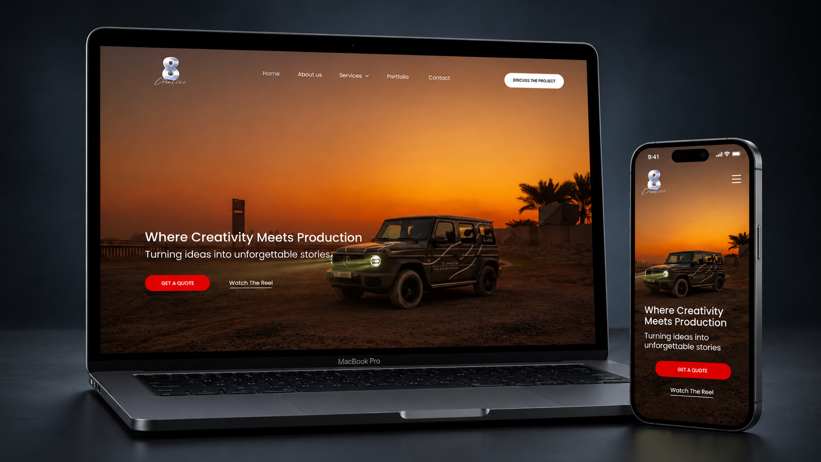 8 Creative Studios key art