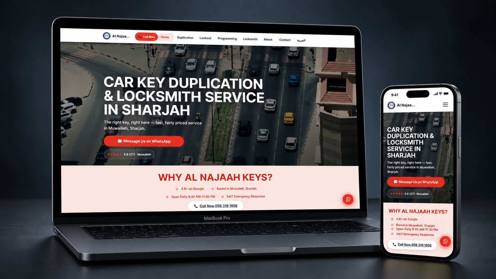 Al Najaah Keys key art