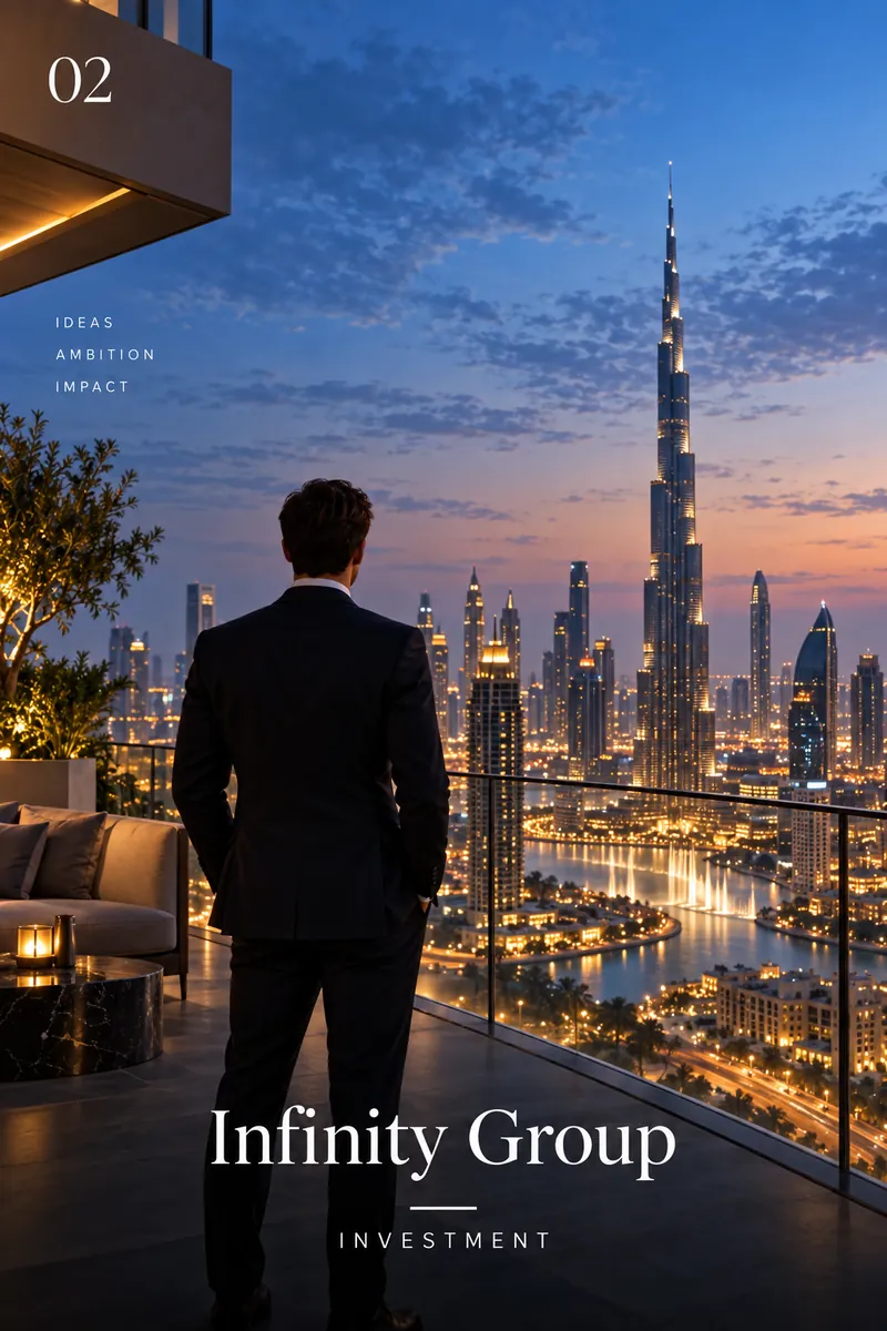 Infinity Group MENA — Corporate · Web Experience