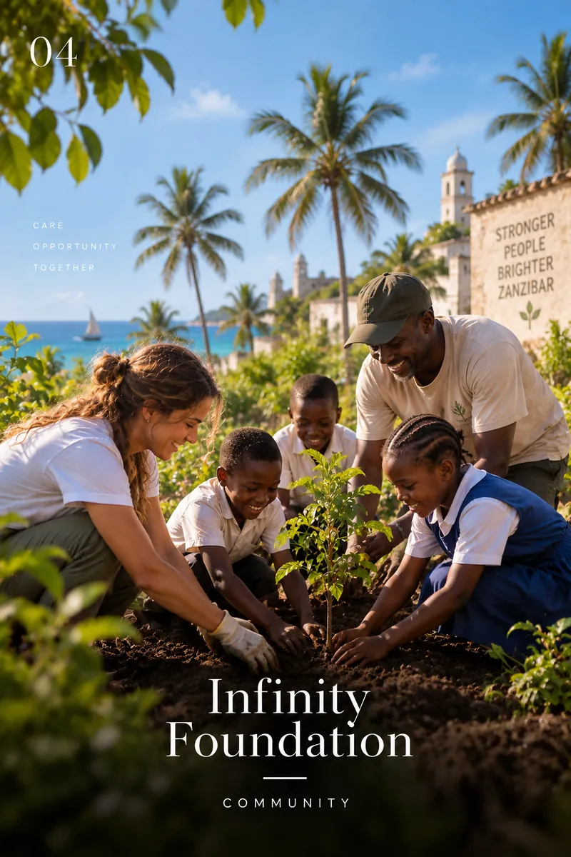 Infinity Foundation — Non-Profit · Web Experience